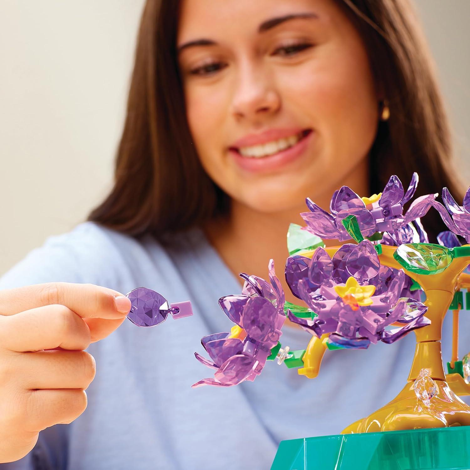 image:imageCrystal Gem Creations Blossoming Bonsai Kit by RoseArt 240 Pieces Great for Adults Tweens and Children Ages 8Blossoming Bonsai