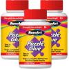 RoseArt Jigsaw Puzzle Glue with Applicator – Saves, Laminates and Preserves Finished Jigsaw Puzzles – Easy to Apply, Dries Quick, Clear & Bright(Puzzle Glue 3 Pack)
