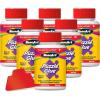 RoseArt Jigsaw Puzzle Glue with Applicator – Saves, Laminates and Preserves Finished Jigsaw Puzzles – Easy to Apply, Dries Quick, Clear & Bright(Puzzle Glue 6 Pack)