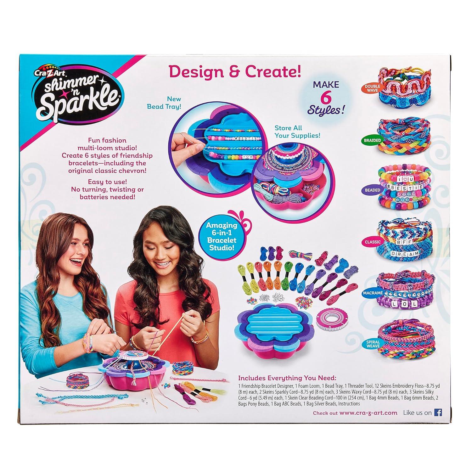 image:imageCRAZArt Shimmer amp Sparkle Ultimate Friendship Bracelet Maker Small