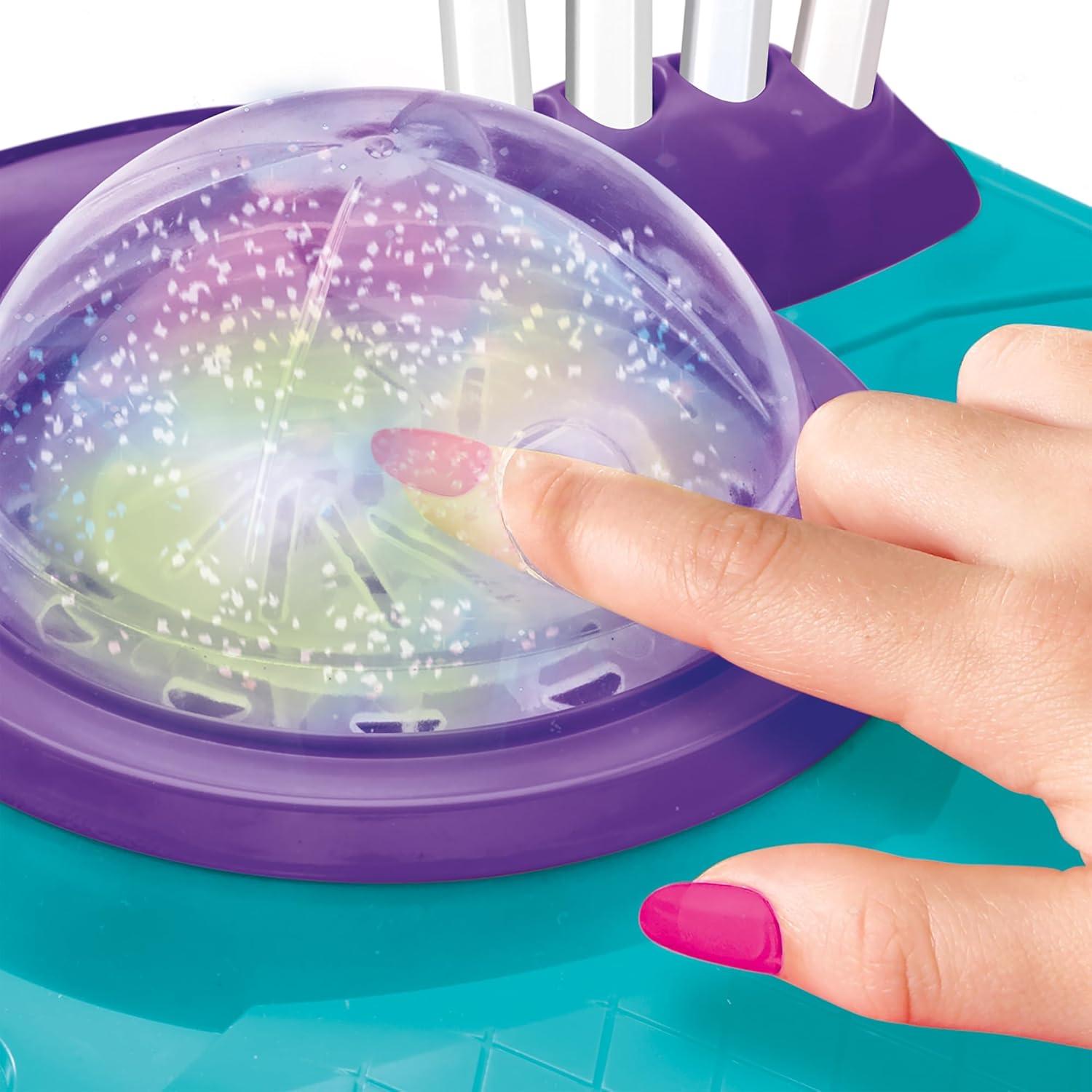 image:imageCraZArt Shimmer N Sparkle Design N Dazzle Nail Art Studio Ultimate Nail Studio for Girls Ages 8 and Up