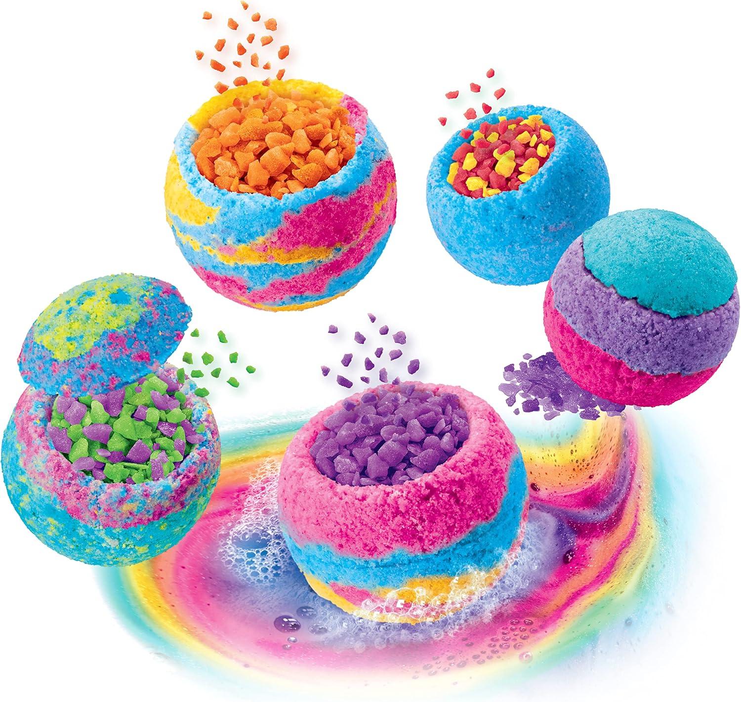 image:imageShimmer n Sparkle Rainbow Popping Bath Bombs DIY Bath Bomb Making Kit