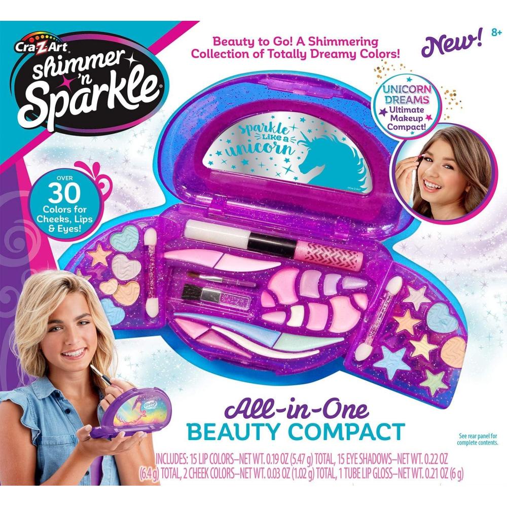 image:imageShimmer n Sparkle All in One Beauty Compact Real Kids Makeup Kit