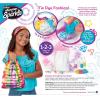 CRA-Z-Art Shimmer ‘n Sparkle Tie Dye Fashion Tote and Headband Craft Kit,Blue/Pink, Small
