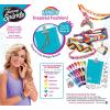 Cra-Z-Art Shimmer ‘N Sparkle Friendship Charm Bracelets, Trendy Bangle Bracelets, BFF Bracelet Set for Ages 6 and Up(Over The Rainbow Friendship)