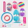 Shimmer ‘N Sparkle 3-in-1 Ultimate Knitting Station, Design and Knit Texting Gloves, Hats, Ear Bud Purse, and So Much More, Great for Ages 8 and Up