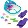 Shimmer ‘n Sparkle 6-in-1 Real Massaging Foot Spa for Kids