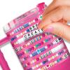 Shimmer ‘n Sparkle ABC Bead & Wear Bracelet Set with 20oz Tumbler – Make 6 Alphabet Bead Bracelets and Decorate Your 20oz Tumbler with Sticker Alphabet Beads – Kids Water Bottle for School