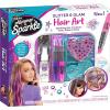 Shimmer ‘n Sparkle Glitter and Glam Metallic Hair Art Set with Hair Chalk Pens and Hair Gems by Cra-Z-Art
