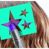Shimmer ‘n Sparkle Glitter and Glam Metallic Hair Art Set with Hair Chalk Pens and Hair Gems by Cra-Z-Art