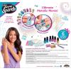 Shimmer ‘n Sparkle Metallic Rainbow Nail Art Design Kit for Ages 8 and up