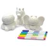 Shimmer ‘n Sparkle CRA-Z-Squeezies Color Your Own Squeezie Fun – 3 Count Butterfly, Unicorn and Owl Arts and Crafts Activity for Ages 6 and Up
