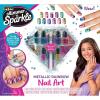 Shimmer ‘n Sparkle Metallic Rainbow Nail Art Design Kit for Ages 8 and up