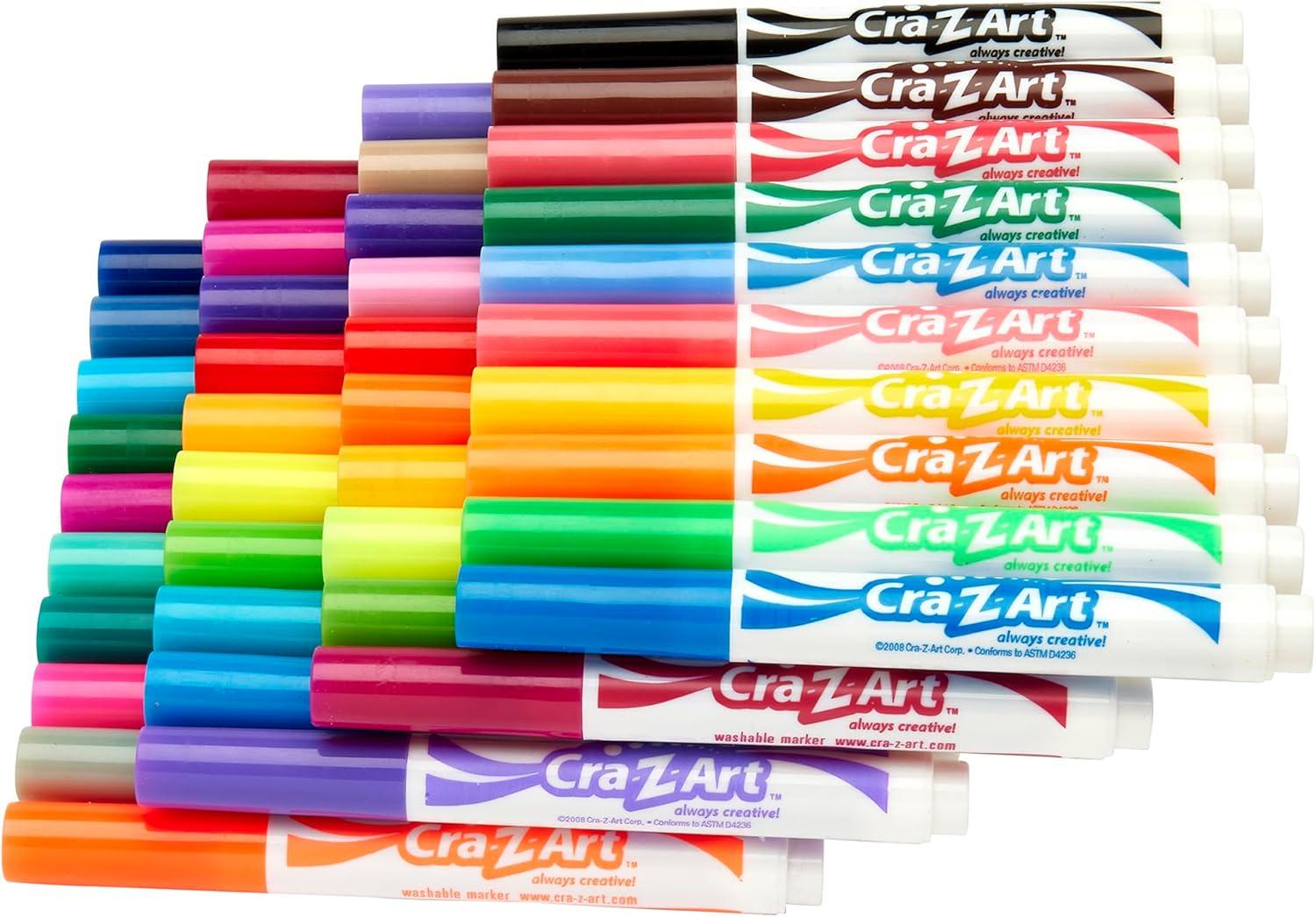 CRA-Z-Art Super Washable Broadline Markers Bulk Class Pack 200ct 8 ...