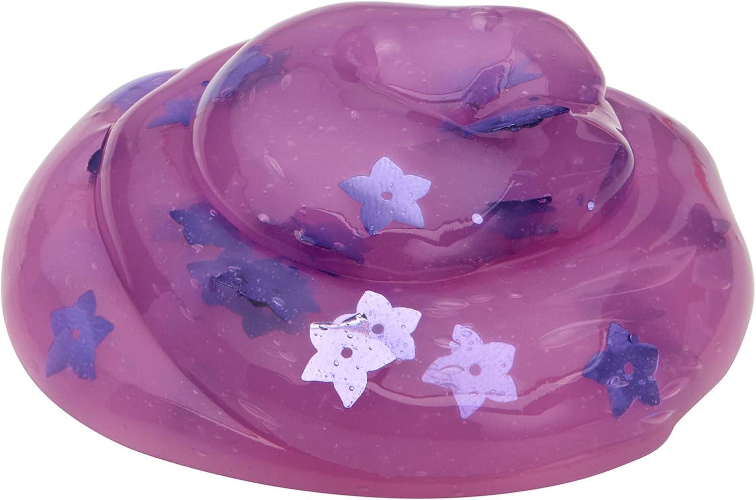 image:imageCRAZSlimy Stitch Slime Toy Glossy Stretchy Super Soft Smooth Blue Stitch Slime with Stitch Shaped Confetti MixIns for Boys and Girls Lilo and Stitch Kids Toy GiftAngel Stitch