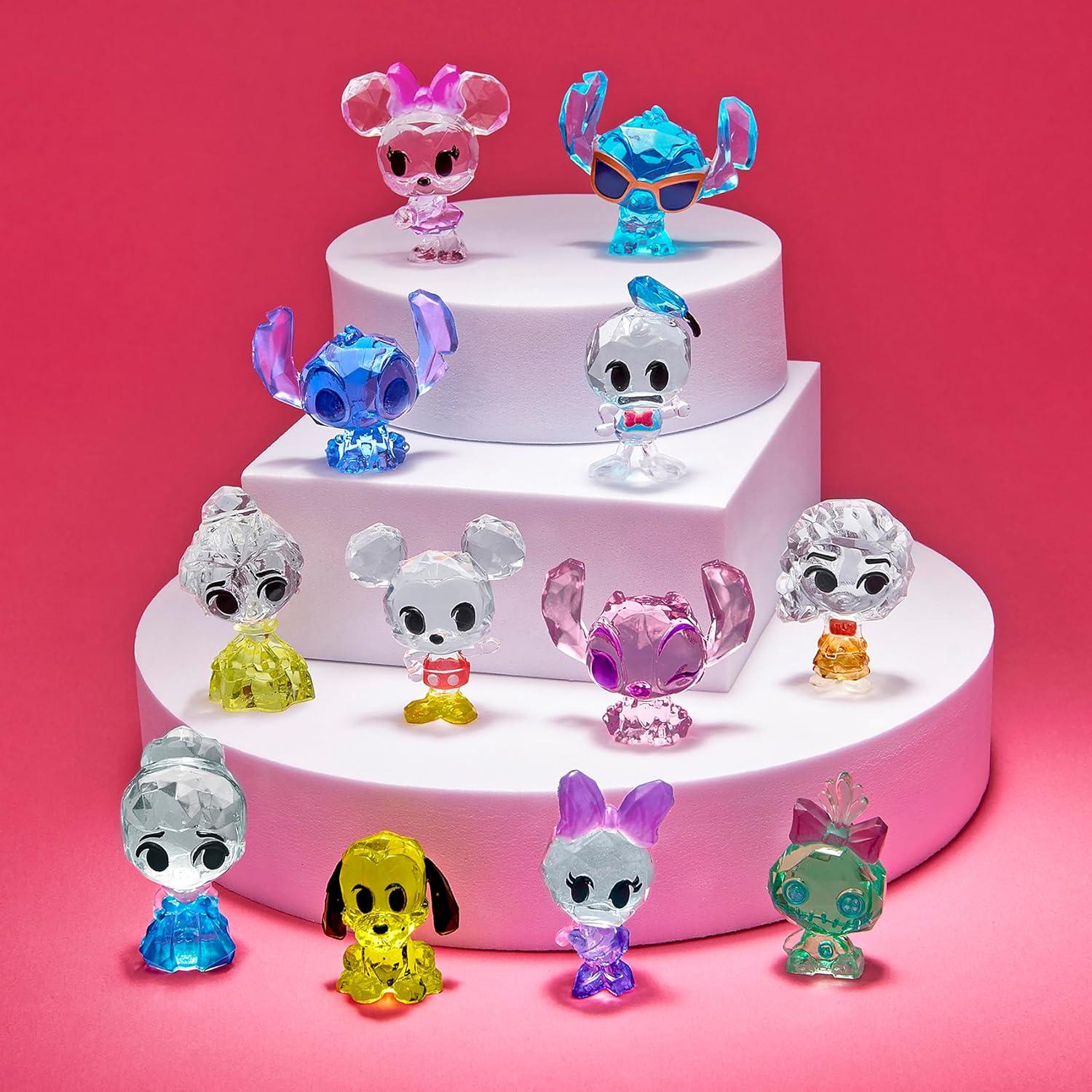image:imageDisney Crystal Surprise Series 1 Mini Collectible Crystal Figures with Activity Compound Collectible Blind Bag Inspired Figures Kids Toys for Ages 3 and Up by CRAZArt15 inches Pack of 2