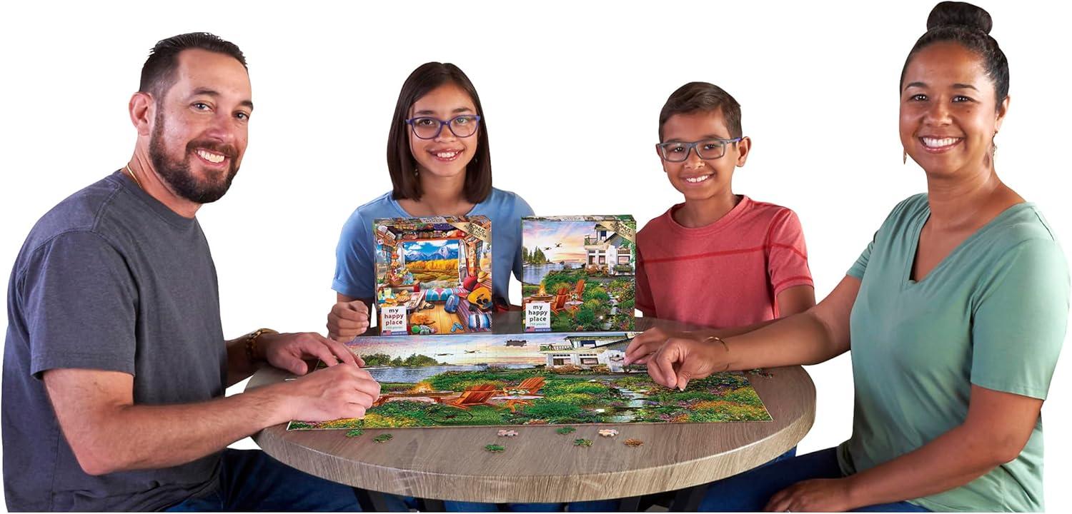 image:imageRoseArt My Happy Place Harbor House 750 Piece Jigsaw Puzzle for Adults