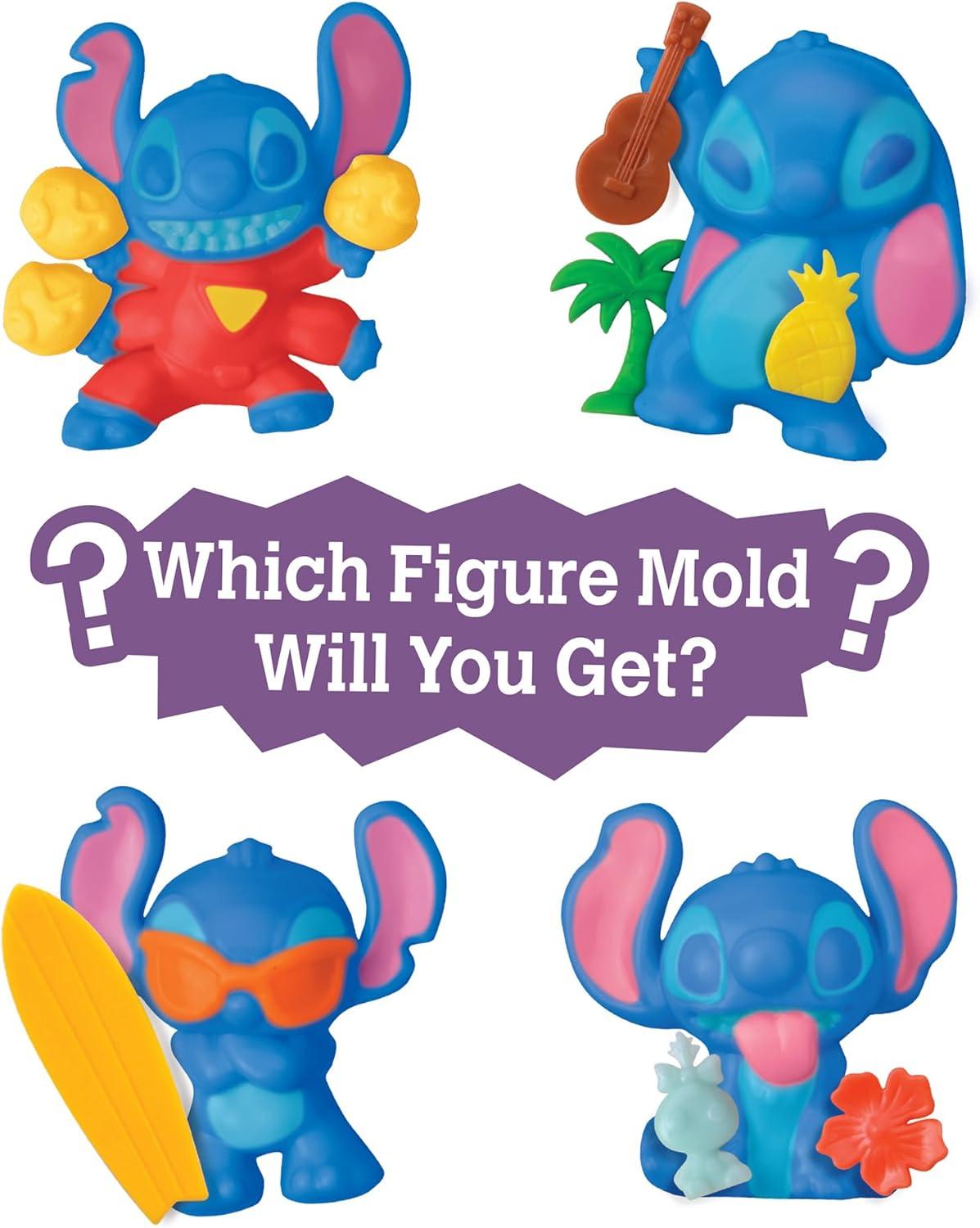 image:imageStitch The World of Mini Mania Figure Maker Make a Mini Stitch Modelite Figure Collectible Bling Bag Inspired Kids Toys for Ages 3 and UpMiniature Pack of 2