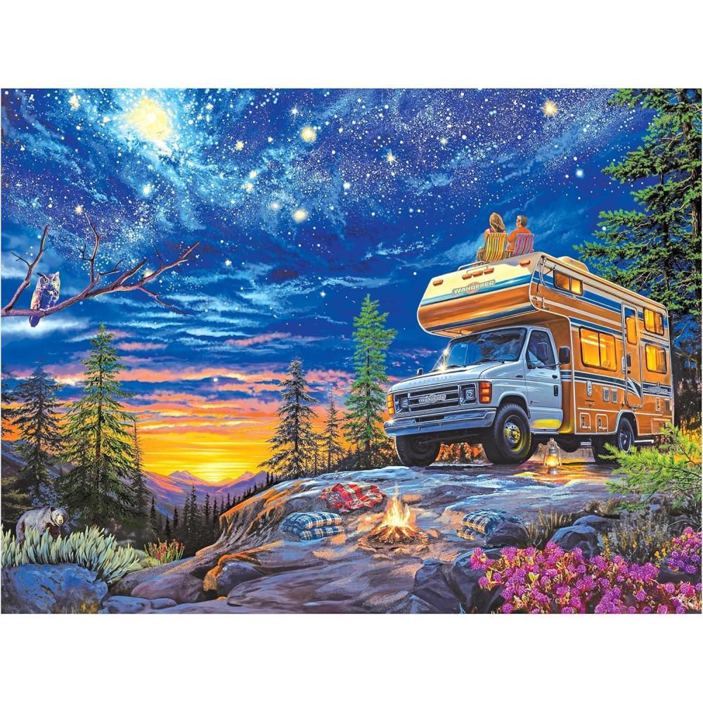 image:imageRoseArt  My Happy Place  750 Piece Jigsaw Puzzle for AdultsCamper Night