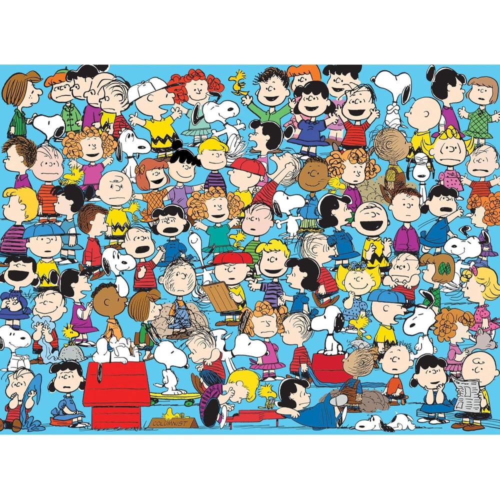 image:imageRoseArt  Peanuts  Peanuts Vibes  300 Piece Jigsaw Puzzle for AdultsPeanuts Cast of Characters