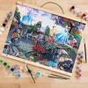 CRA-Z-Art Disney Dreams Collection Deluxe Paint by Number Thomas Kinkade Lilo & Stitch(Cinderella)