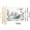 CRA-Z-Art Disney Dreams Collection Deluxe Paint by Number Thomas Kinkade Lilo & Stitch(Cinderella)