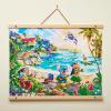 CRA-Z-Art Disney Dreams Collection Deluxe Paint by Number Thomas Kinkade Lilo & Stitch(Lilo & Stitch)