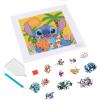 CRA-Z-Art Disney Stitch Chunky Gem by Number Kit 8″ x 8″ Canvas, DIY Diamond Art Jewel by Number Art, Creative Gem Craft, Great Gift for Birthdays for Girls and Boys Ages 6 and Up