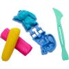 CRA-Z-Art Disney Stitch Softee Dough Press ‘N Mold Modelling Dough Playset, 3 Character Molds, Ages 3+