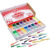 CRA-Z-Art Super Washable Broadline Markers Bulk Class Pack 200ct 8 Assorted Colors, 25 Broadline Markers in Each Color(256 ct 16 assorted colors)