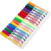 CRA-Z-Art Super Washable Broadline Markers Bulk Class Pack 200ct 8 Assorted Colors, 25 Broadline Markers in Each Color(256 ct 16 assorted colors)