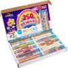 Cra-Z-Art Classroom Reward Pencils – 250 Count – 10 Unique Designs – Pre-Sharpened – Teacher Reward, Super Student, Be Kind, Think Positive & More