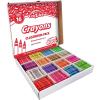 Cra-Z-Art Crayon Bulk Class Pack 800ct 16 Assorted Colors Back To School Supply List Essential, Bulk Pack for School Supply Rooms and In Class For Teachers(800 ct 16 assorted colors)