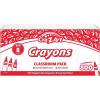 Cra-Z-Art Crayon Bulk Class Pack 800ct 16 Assorted Colors Back To School Supply List Essential, Bulk Pack for School Supply Rooms and In Class For Teachers(800 ct 8 assorted colors)