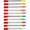 Cra-Z-Art Pastels Washable Tempera Paint For Kids Bulk Pack 10ct, Assorted Soft Pastel Colors Tempera Paint Set 8oz each bottle, Back To School Teachers Supplies(Fluorescent)