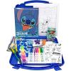 Disney Stitch Kids Ultimate Creative Activity Arts & Crafts Case, 70+ Pieces for Creative Fun with Fan Favorite Stitch, Boys Girls Gift