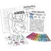 Disney Stitch Kids Ultimate Creative Activity Arts & Crafts Case, 70+ Pieces for Creative Fun with Fan Favorite Stitch, Boys Girls Gift