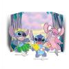Disney Stitch Kids Ultimate Creative Activity Arts & Crafts Case, 70+ Pieces for Creative Fun with Fan Favorite Stitch, Boys Girls Gift