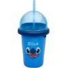 Disney Stitch Slushy Maker Cup – Chill Factor Original Slushie Maker Cup Makes Frozen Slushies, Smoothies, Milkshakes and More