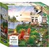 RoseArt – My Happy Place – Harbor House – 750 Piece Jigsaw Puzzle for Adults