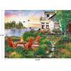 RoseArt – My Happy Place – Harbor House – 750 Piece Jigsaw Puzzle for Adults