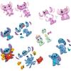 Stitch Surprise 3 Pack Mini Figure Erasers – Get 3 Real, Flexible Erasers to Assemble, Use and Collect, Great for Back to School, Blind Bag Inspired Kids Toy(3 Pack)
