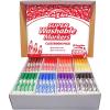 CRA-Z-Art Super Washable Broadline Markers Bulk Class Pack 200ct 8 Assorted Colors, 25 Broadline Markers in Each Color(200 ct 8 assorted colors)