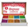 Cra-Z-Art Crayon Bulk Class Pack 800ct 16 Assorted Colors Back To School Supply List Essential, Bulk Pack for School Supply Rooms and In Class For Teachers(400 ct 8 assorted colors)