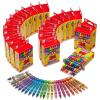 Cra-Z-Art Crayons, Bulk Pack, 24 Count, 24 Packs of Crayons, Bulk School Supplies for Classroom, Back to School Essentials(24 Count (Pack of 24))