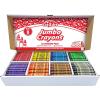 Cra-Z-Art Jumbo Crayon Bulk Class Pack 200ct 8 Assorted Colors, 25 Jumbo Crayons in Each Color, Back To School Supply List Essential, Bulk Pack for School Supply Rooms and In Class For Teachers(400 ct 8 assorted colors)