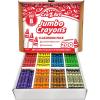 Cra-Z-Art Jumbo Crayon Bulk Class Pack 200ct 8 Assorted Colors, 25 Jumbo Crayons in Each Color, Back To School Supply List Essential, Bulk Pack for School Supply Rooms and In Class For Teachers(Multi color)
