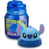 Disney Stitch Premium Pre-Made Slime, 8 oz Glossy, Stretchy, Super Soft, Blue Slime, Stitch Shaped Confetti Add-Ins, Great for Ages 6 & Up