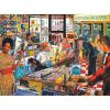 RoseArt – Back to The Past – Record Store – 750 Piece Jigsaw Puzzle for Adults