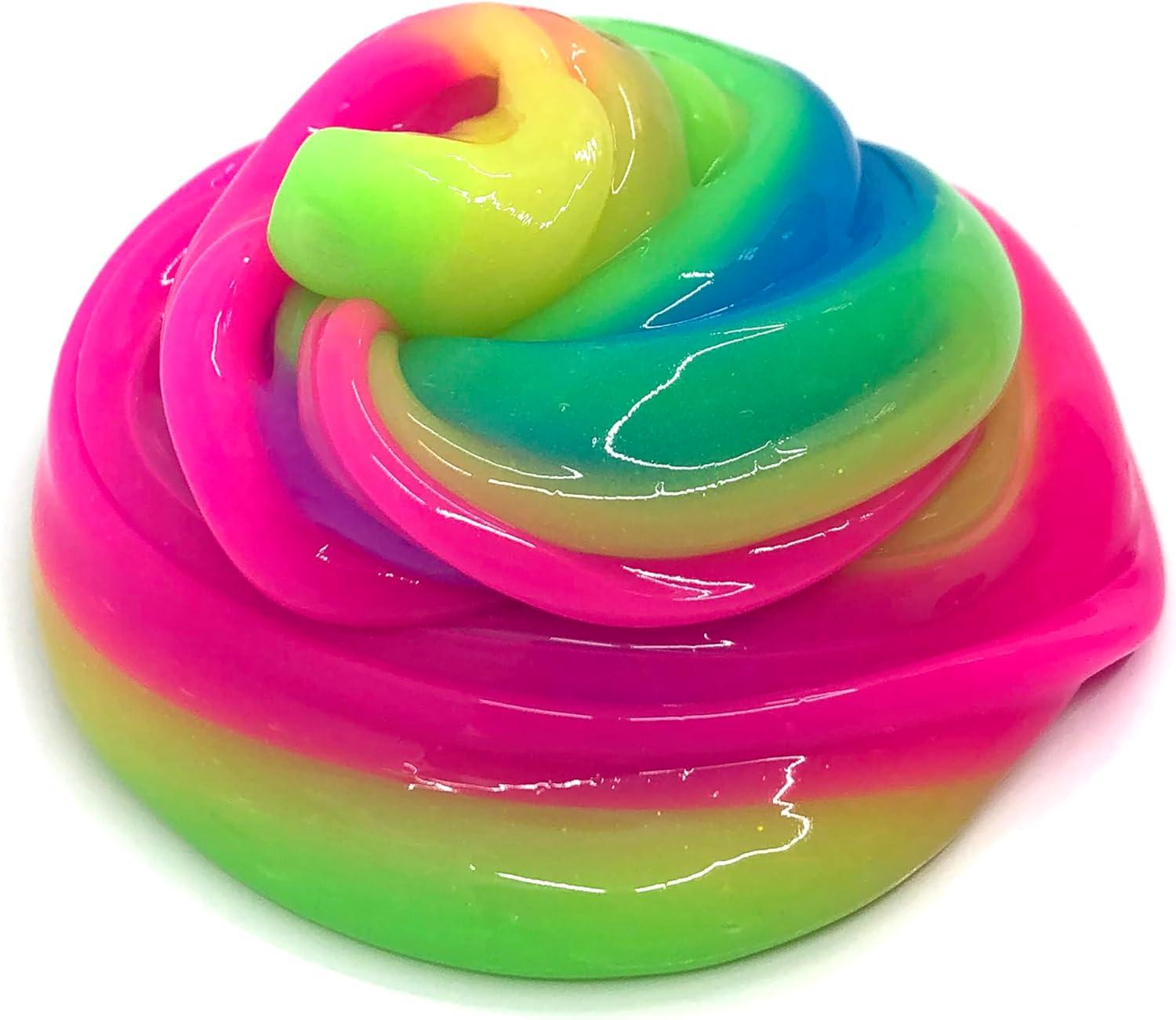 image:imageCRAZArt CRAZSlimy Rainbow Glow in The Dark Slime Jar 97oz
